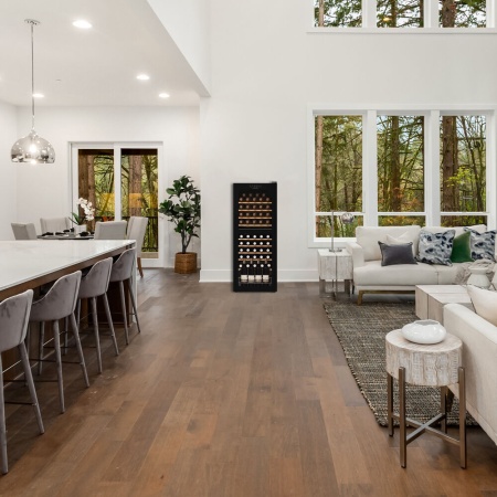 Винный шкаф Dunavox DXFH-50.142 компрессорный двухзонный